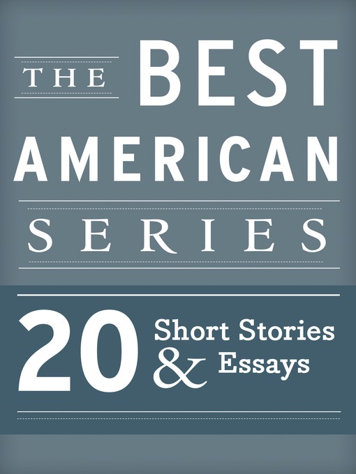 Title details for The Best American Series by Best American Series - Available